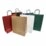 TORBA PAPIEROWA ZIELONA Z UCHWYTEM SKRĘCANYM 25X11X32 