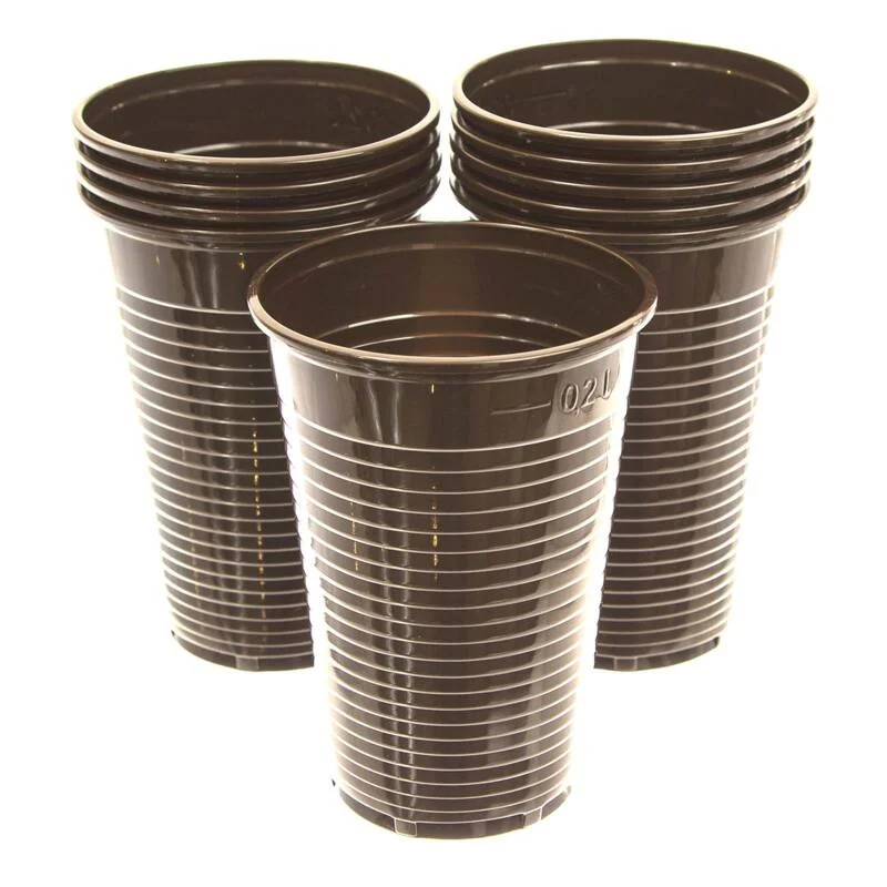 KUBKI 200ML A100 BRĄZOWY
