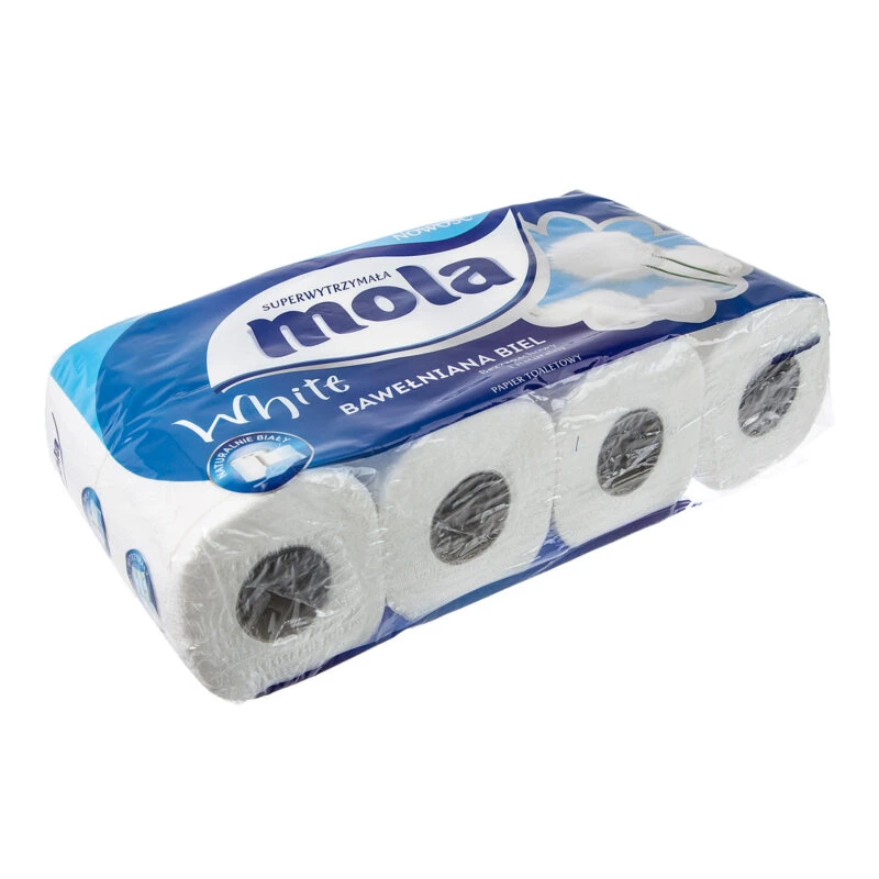 PAPIER TOALETOWY MOLA BIAŁA  A8